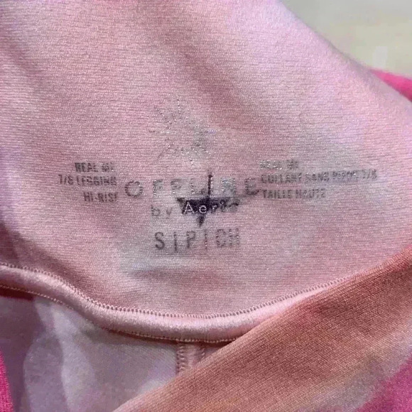 Aerie OFFLINE Real Me Tie Dye High Waisted Crossover  Leggings size small - Picture 6 of 7